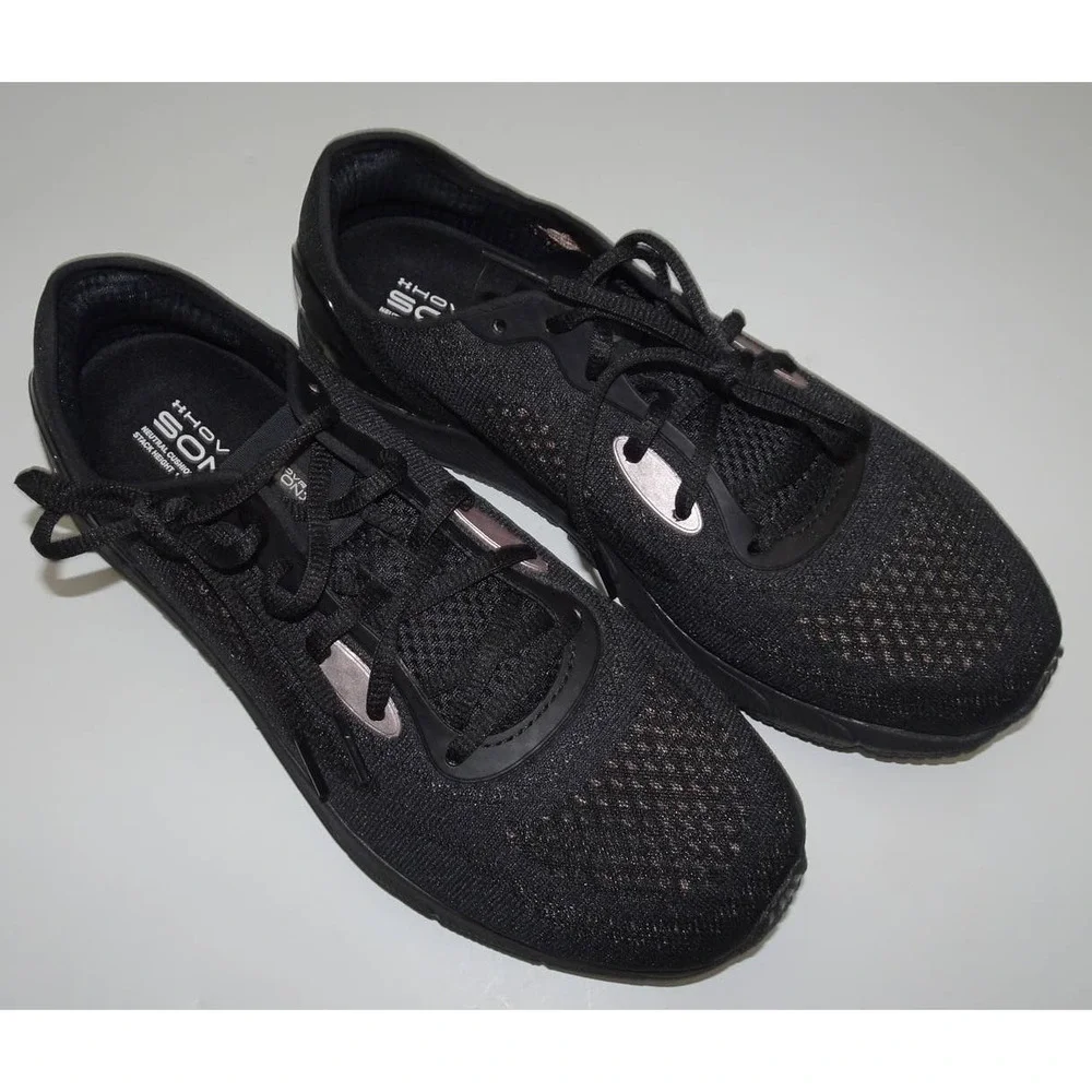 Under Armour Women's HOVR Sonic 5, Size 9, Black/Rosegold - Picture 3 of 13